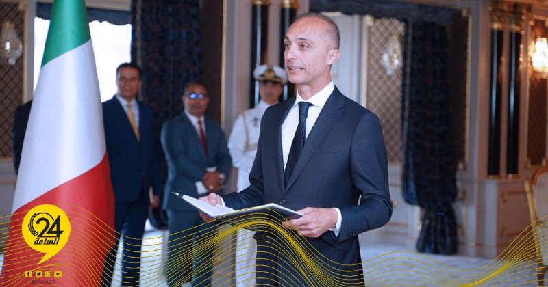 سفير إيطاليا الجديد: سأعمل في ليبيا باسم الصداقة والانفتاح المتبادل