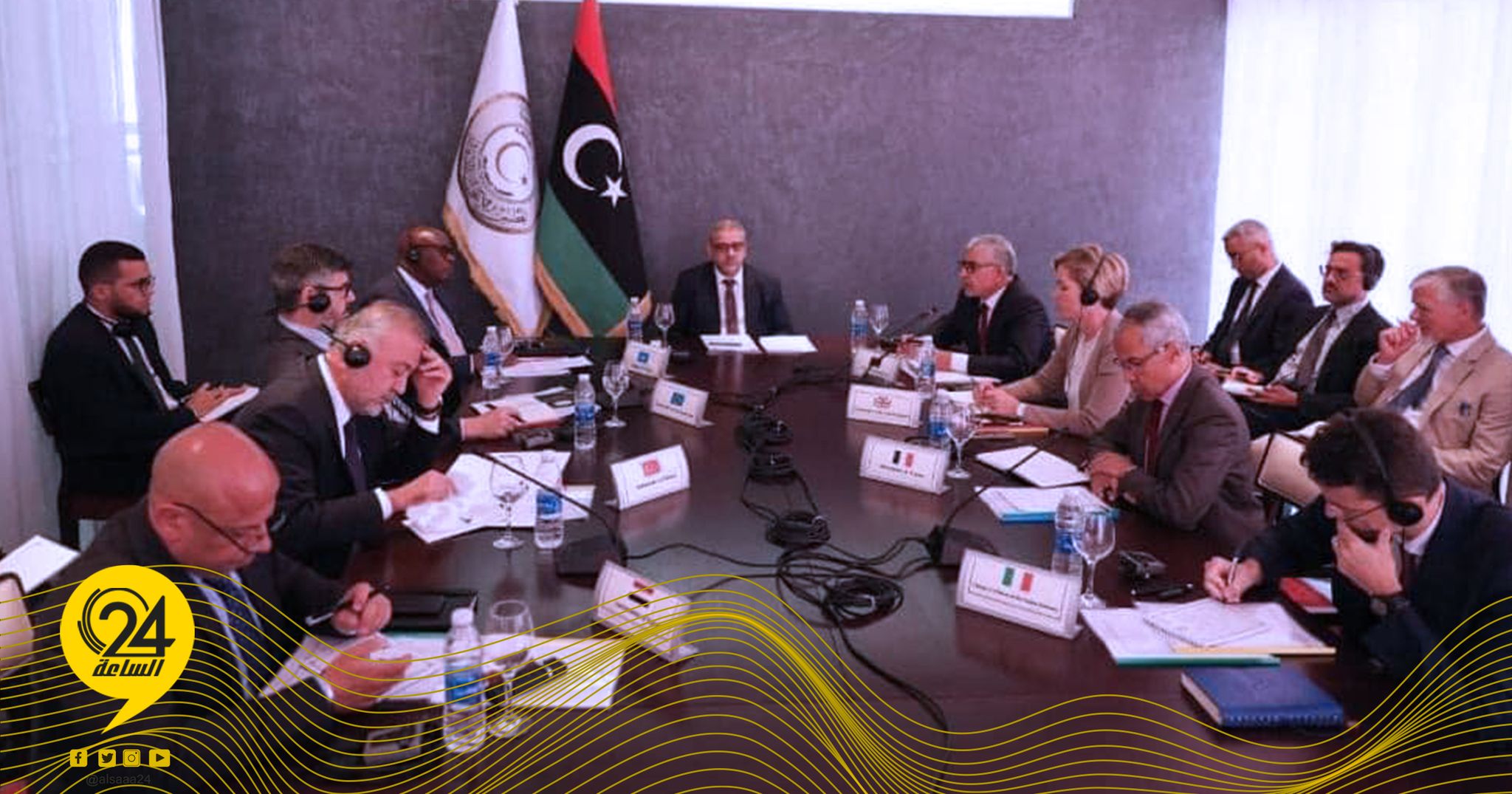 المشري يناقش مع البعثة الأممية وسفراء الدول الأجنبية نتائج لجنة 6+6