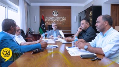 المشري يناقش مع أعضاء مجلسه في لجنة 6+6 ملاحظات البعثة الأممية