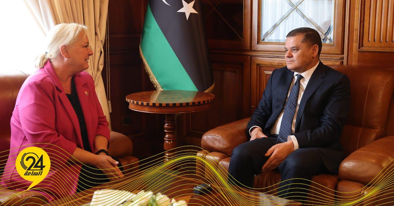السفيرة الكندية والدبيبة