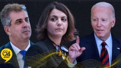 موقع إسرائيلي: بايدن وجه احتجاجا شديد اللهجة إلى تل أبيب بعد الكشف عن لقاء المنقوش