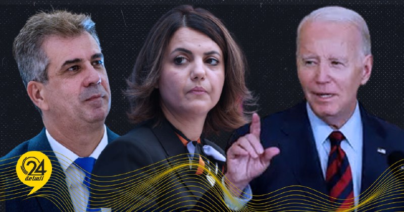 موقع إسرائيلي: بايدن وجه احتجاجا شديد اللهجة إلى تل أبيب بعد الكشف عن لقاء المنقوش