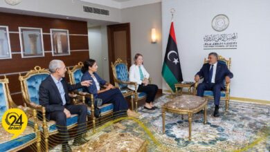 تكالة لـ«القائمة بأعمال سفارة بريطانيا»: مستمرون في أداء دورنا الوطني