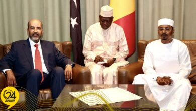 «الرئاسي»: الكوني ناقش مع رئيس تشاد الأوضاع في النيجر والسودان