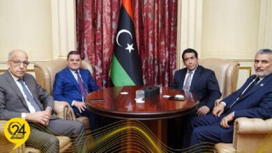 المنفي وتكالة والدبيبة والكبير يبحثون عن الاستقرار في ليبيا
