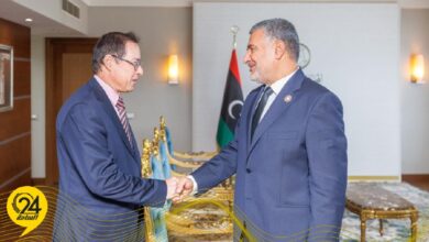 تكالة ينافش مع السفير الروسي توحيد المواقف الدولية تجاه الملف الليبي