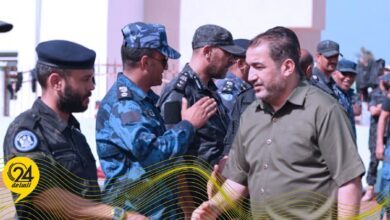 أبو زريبة يناقش التحديات والعراقيل التي تواجه الغُرفَة الأَمنيَّة في دِرْنَةَ