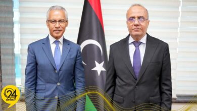 اللافي يناقش مع سفير فرنسا مستجدات العملية السياسية في ليبيا