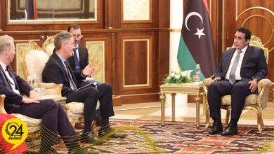 المنفي يناقش مع سفير ألمانيا تطورات الأوضاع السياسية في ليبيا