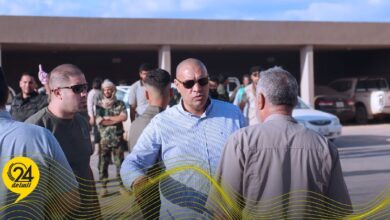 «الدرسي» يناقش سبل إعادة ترتيب العمل بفرع «الأمن الداخلي» في درنة