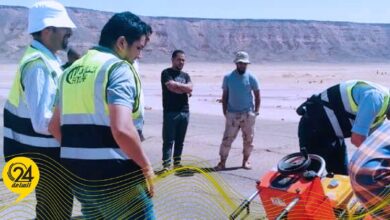 وصول ائتلاف الشركات المصرية إلى مدينة أوباري