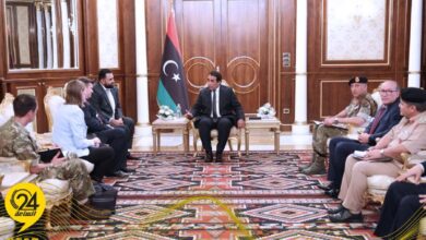 «الرئاسي»: وزير الدولة للقوات المسلحة البريطاني يطلع المنفي على فحوى اجتماعه مع الدبيبة