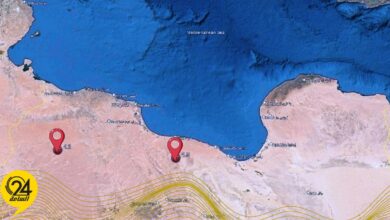 هزتان أرضيتان تضربان موقعين مختلفين وسط وغرب ليبيا