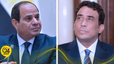 السيسي مهنئاً المنفي بـ«عيد الاستقلال»: مستمرون في دعم استقرار ليبيا