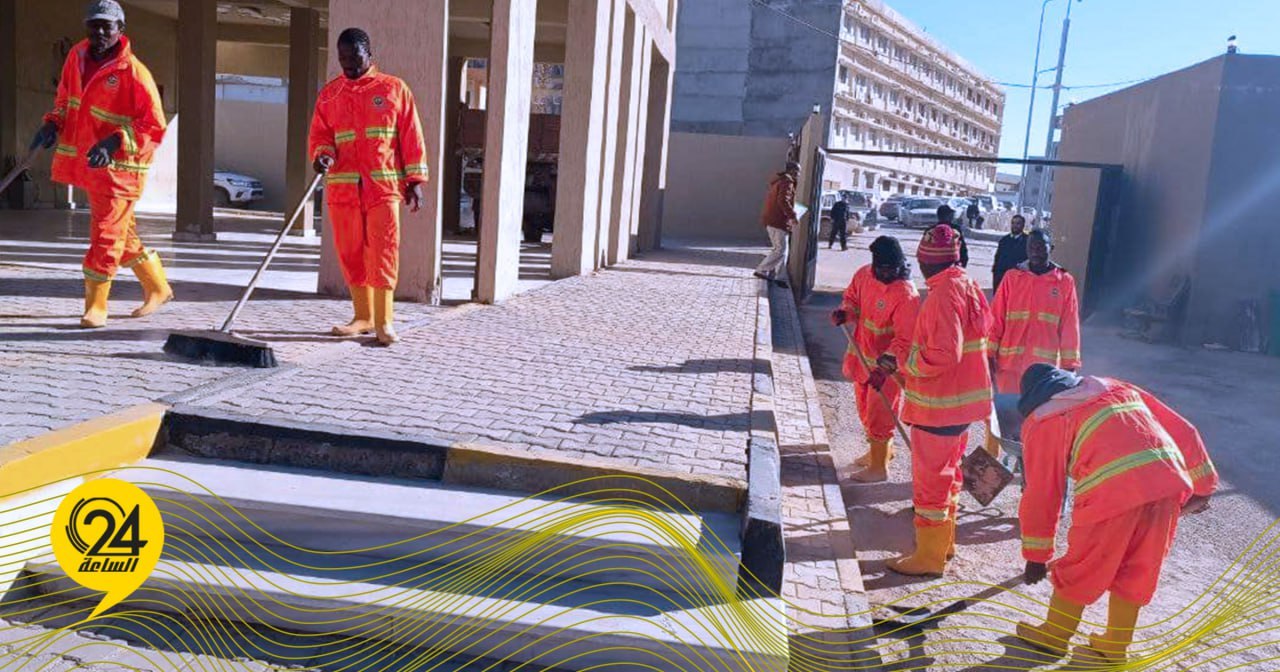 انطلاق حملة كبرى لنظافة وإعادة تأهيل الحدائق بدرنة