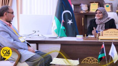 مبروكة: مستعدة للتعاون التام مع رابطة الأدباء والكتاب