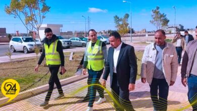 لجنة إعادة الإعمار تشرع في حصر المشروعات ببلديتي الواحات وجالو