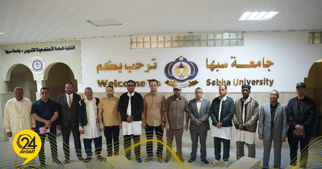 حماد يقف على احتياجات جامعة سبها