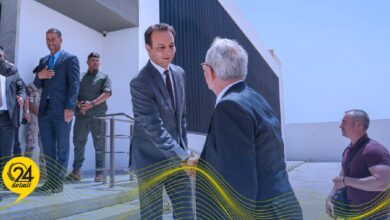 المهندس بلقاسم حفتر يستقبل «مهراج» وكبرى الشركات الفرنسية في درنة