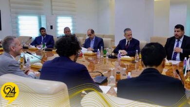 «بن قدارة» يلتفي لجنة الخبراء المكلفة من مجلس الأمن
