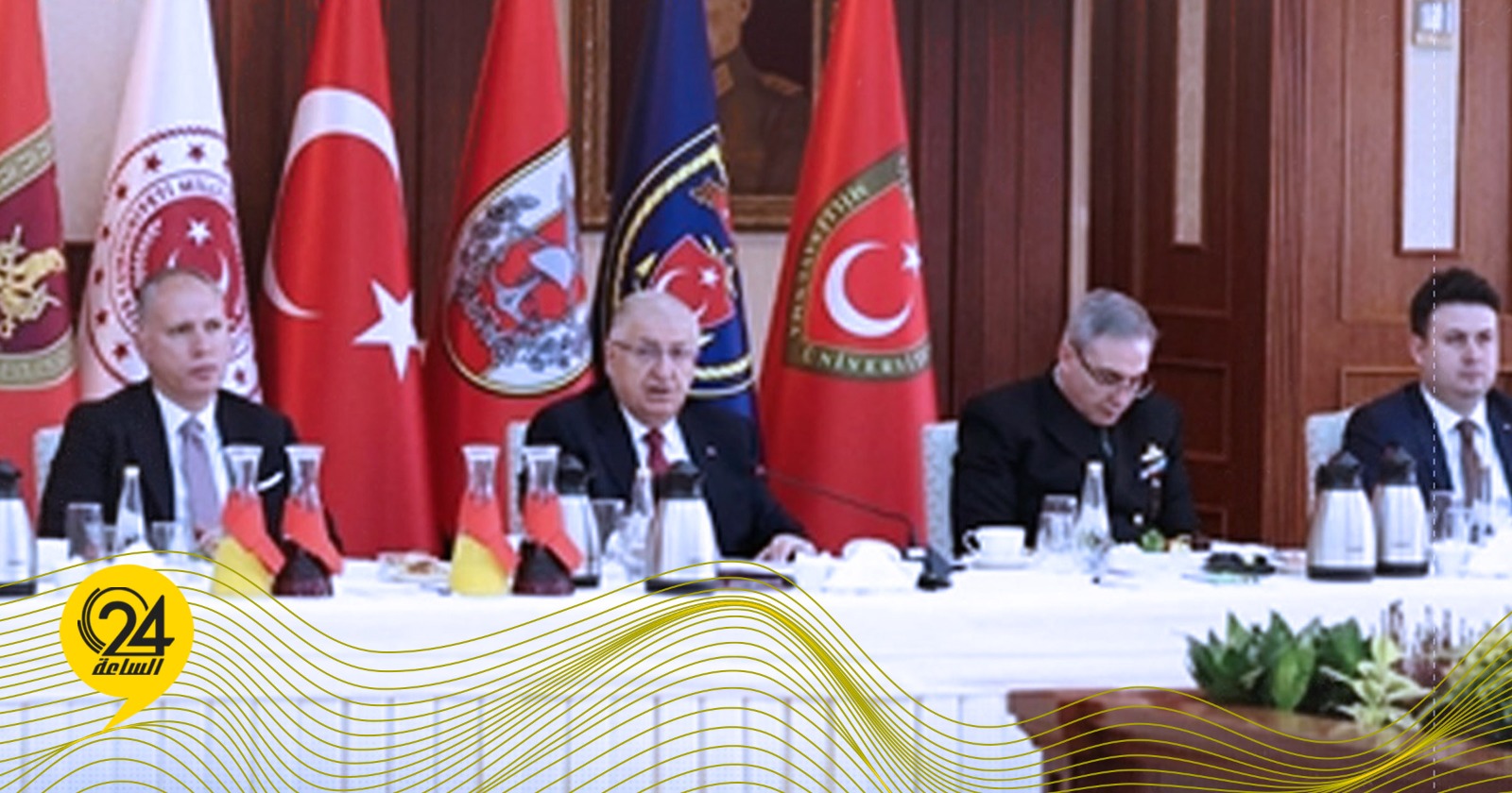 وزير الدفاع التركي: نواصل الحوار مع جميع الأطراف الليبية لتوحيد البلاد. #الساعة24 