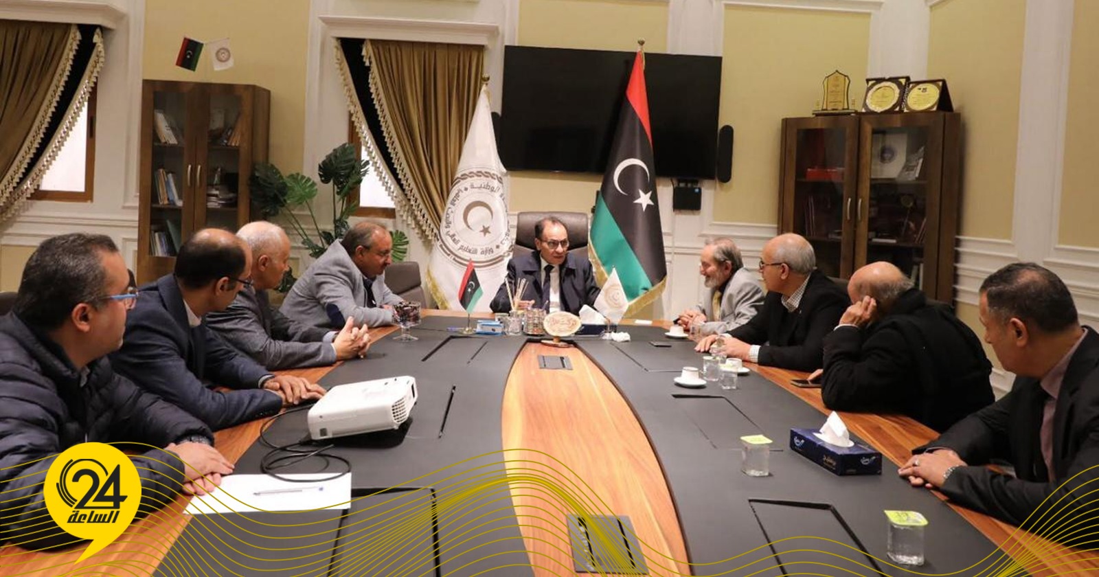 القيب يستعرض الإنجازات المحققة في برامج التدريب الطبي. #الساعة24 