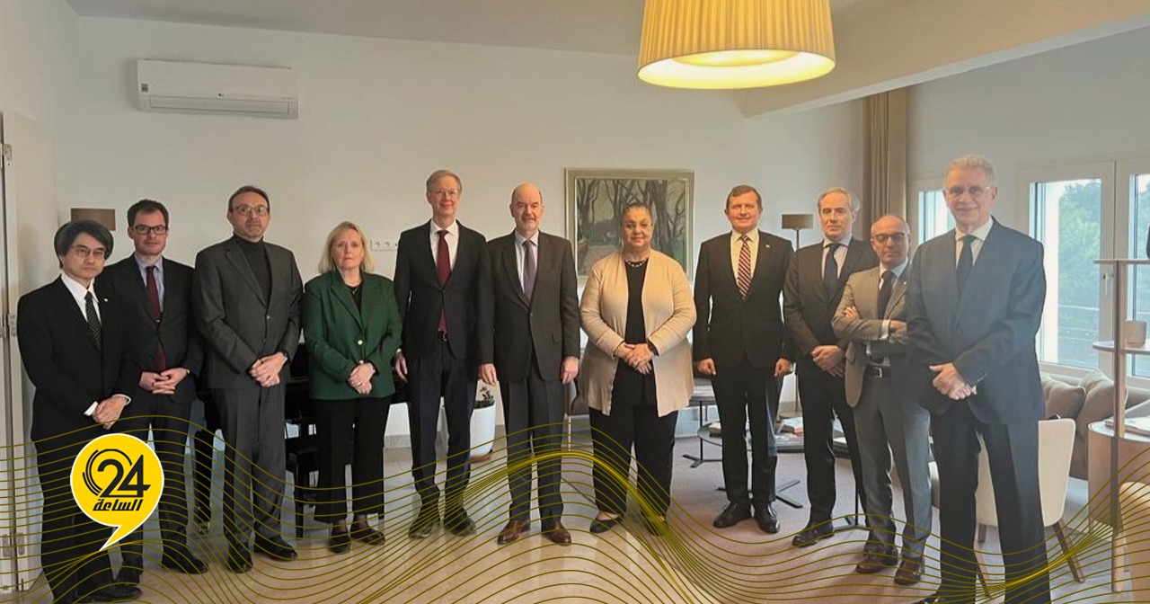 ليبيا – تيته يلتقي مجموعة من السفراء بتونس