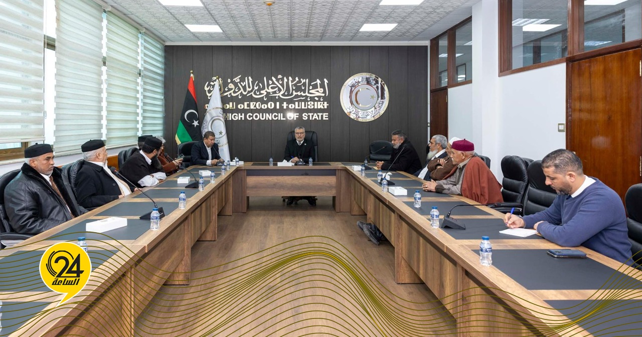 ليبيا – مجلس الدولة: تاكلا بحث ملف المصالحة مع شيوخ قبيلة المشاشية