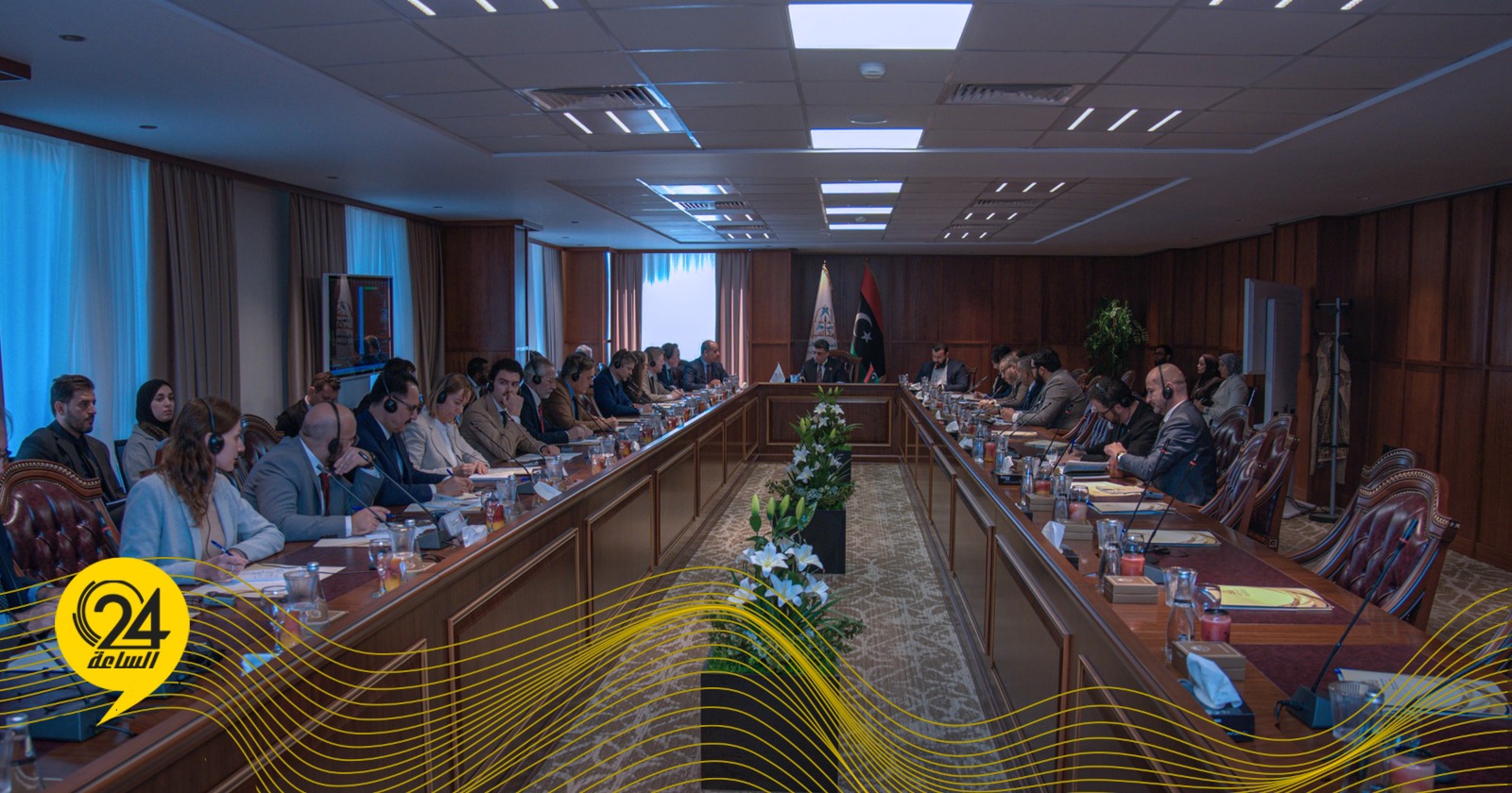 ليبيا – ديوان المحاسبة يبحث مع المجتمع الدولي تنفيذ استراتيجية مكافحة الفساد