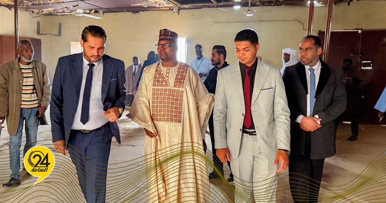 ليبيا – سفير النيجر يزور مقر قنصلية بلاده في سبها