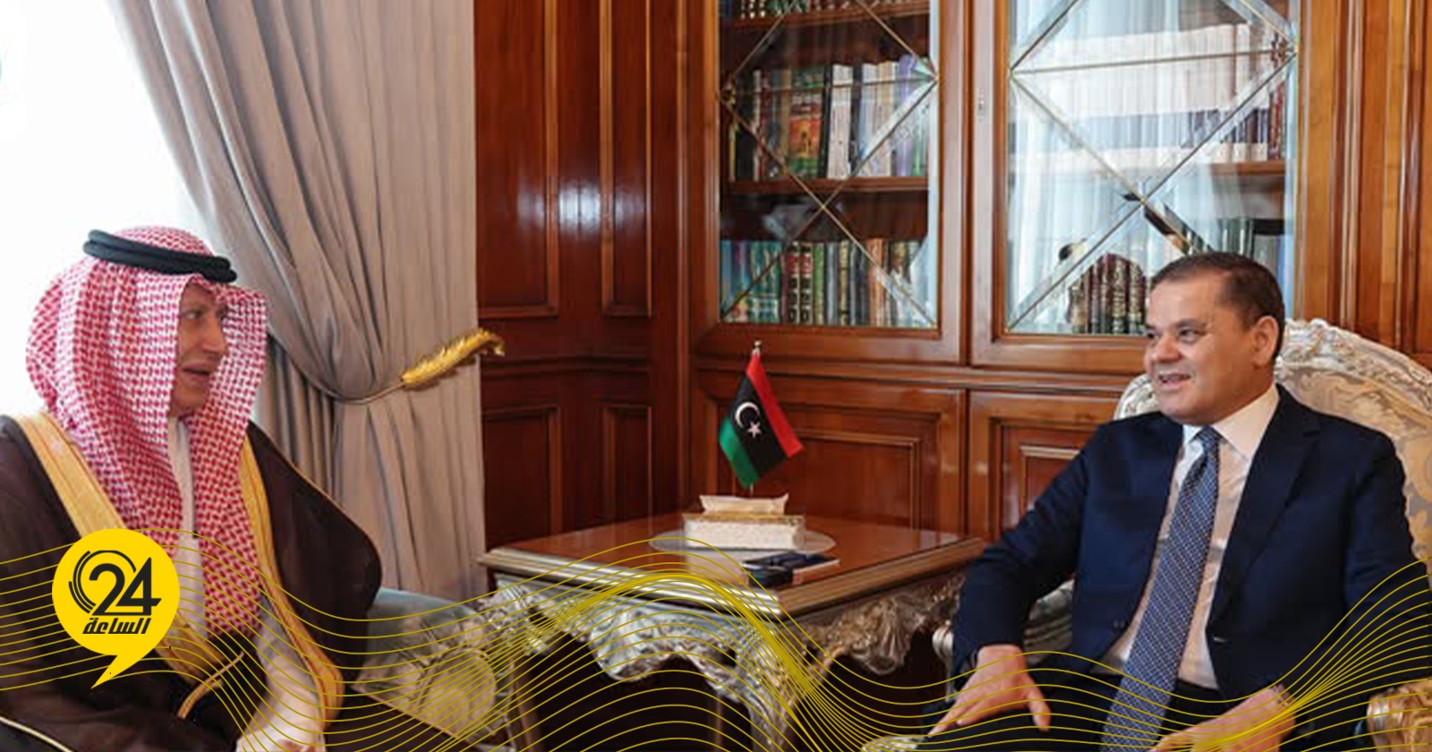 ليبيا – حكومة الوحدة المؤقتة: الدبيبة بحث القضايا المشتركة مع القائم بالأعمال السعودي
