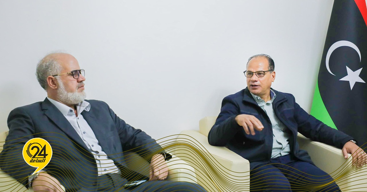 ليبيا – حومة يبحث مع رئيس بلدية سبها المنتخب سبل دعم وتقديم الخدمات في البلدية