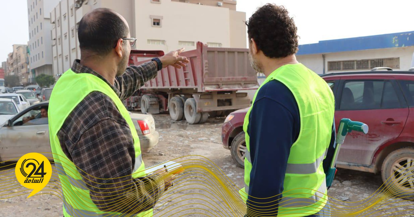 ليبيا – أمانة بنغازي: البدء في حصر وتقييم احتياجات صيانة الطرق الرئيسية