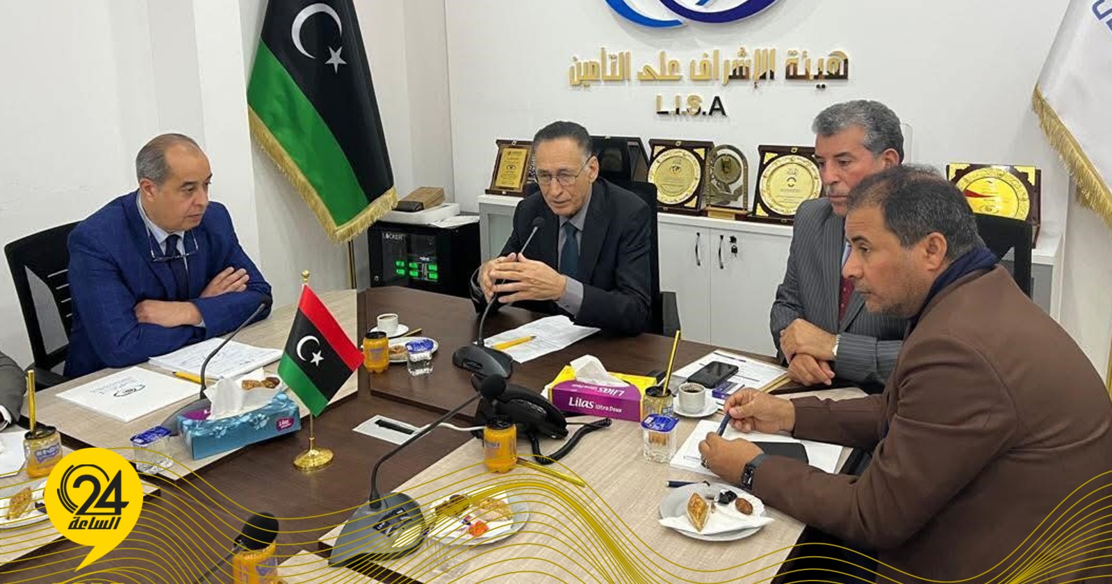 ليبيا – الحوايج: أنا مستعد لدعم شركات التأمين