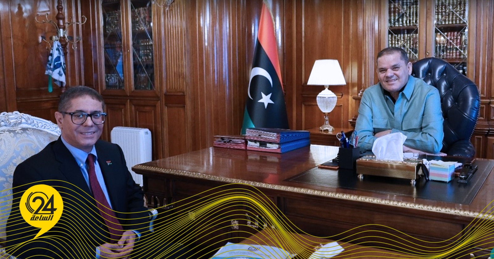 ليبيا – الدبيبة يدعو “أبو قرين” إلى تفعيل برامج تعزيز حقوق الإنسان