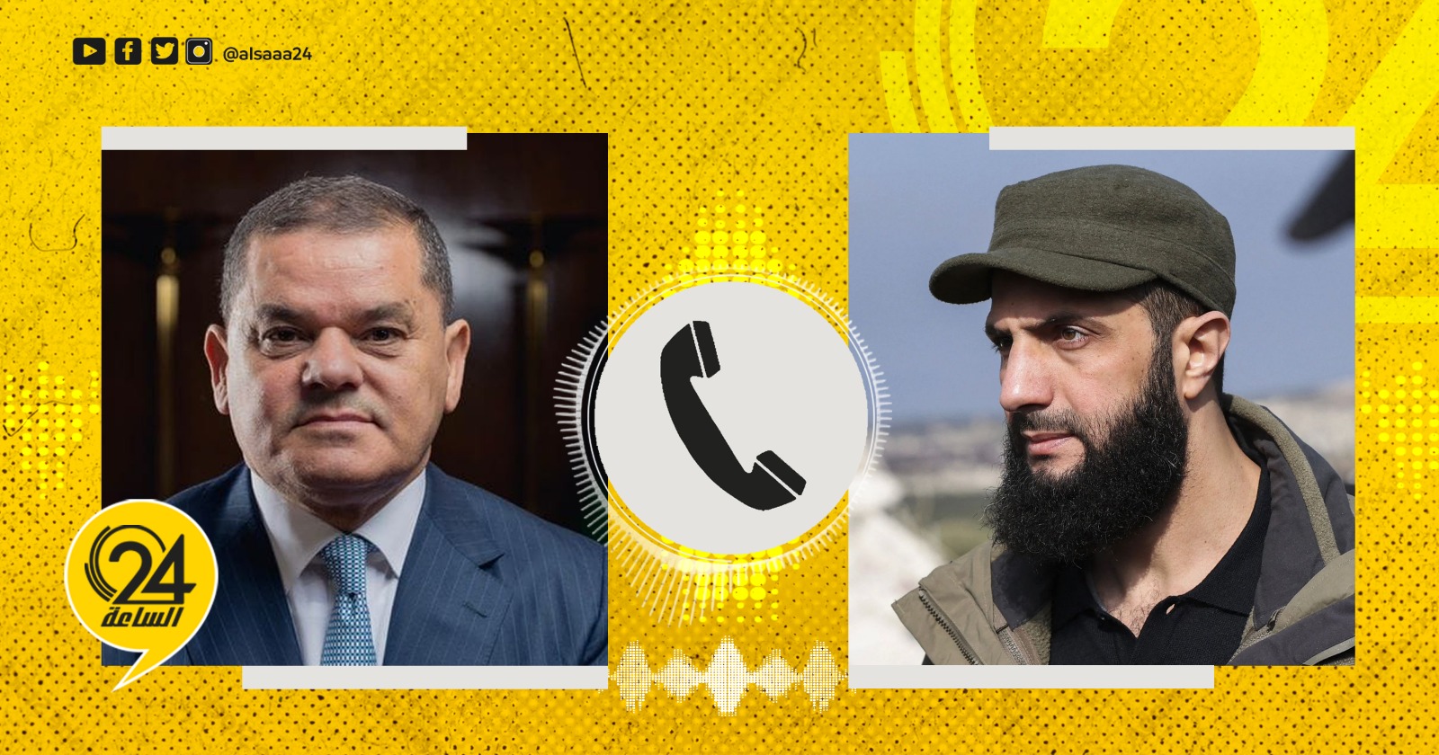 ليبيا – الدبيبة للشرع: نرفض أي استهداف للدولة السورية