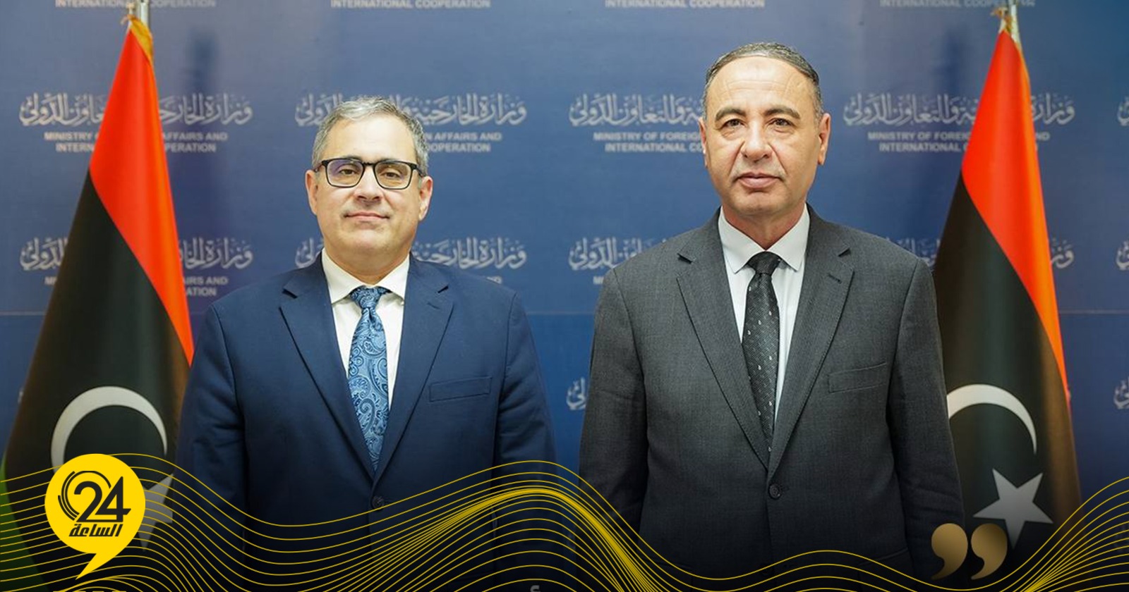 ليبيا – البعور: بحثنا تطوير العلاقات مع أميركا الصديقة