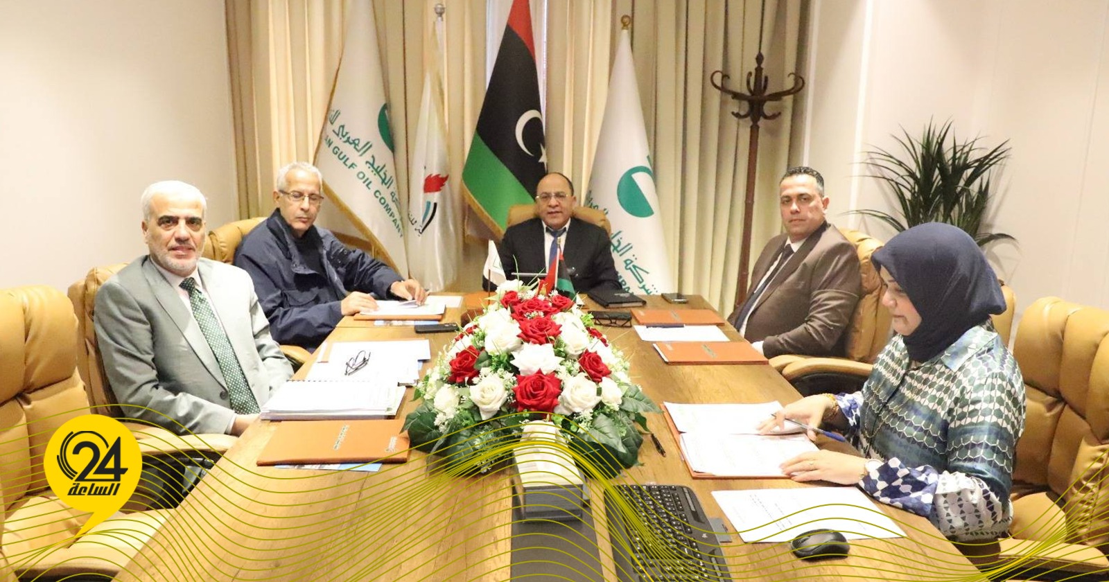 ليبيا – بن شتوان يترأس الاجتماع الدوري للجنة إدارة نفط الخليج العربي