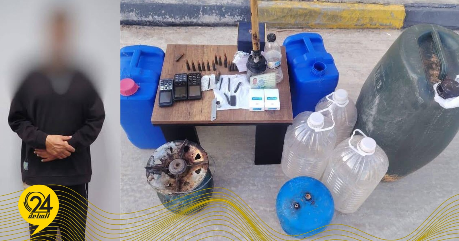 ليبيا – البحث الجنائي: القبض على شخص بتهمة الاتجار بالحشيش وبيع الخمور في هون