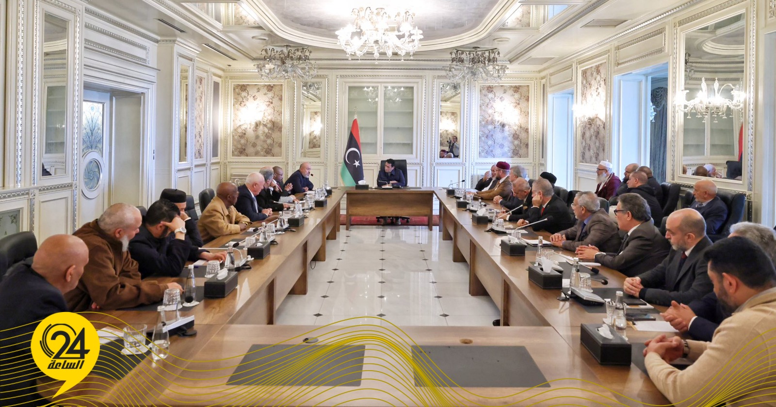 الرئاسي: نخب طرابلس أكدت دعمها لمبادرات المنفي الرامية إلى إحلال السلام. #الساعة24 