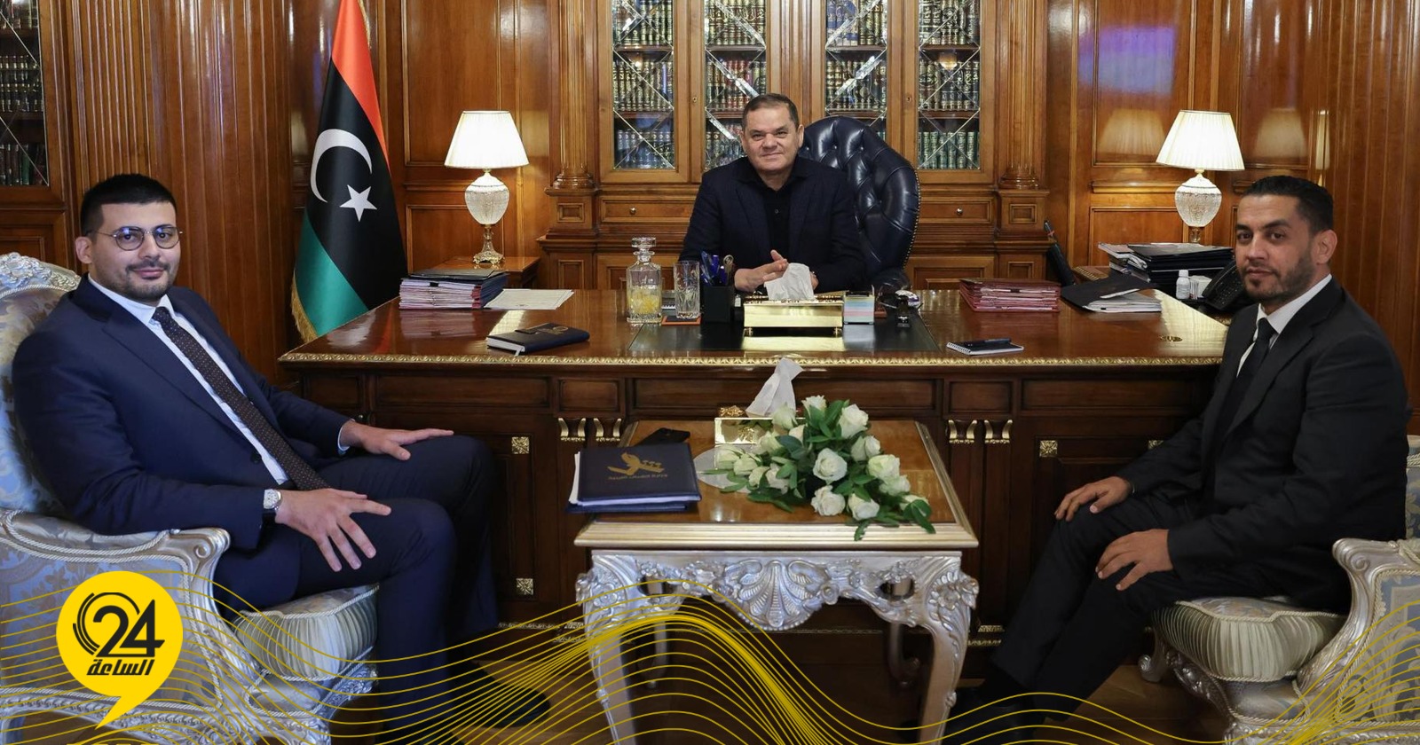 الدبيبة: الشباب يمثلون ركيزة أساسية في بناء الدولة. #الساعة24 