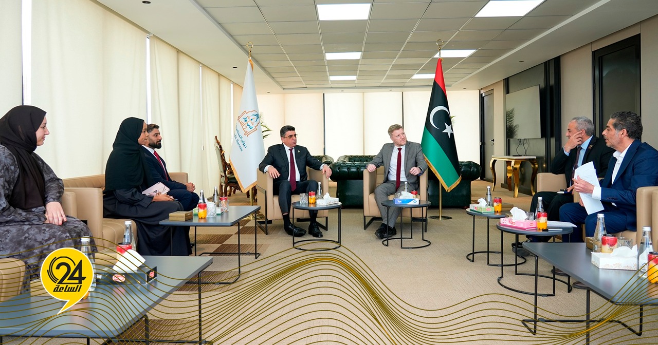 شكشك يبحث مع المجلس الثقافي البريطاني تدريب موظفي ديوان المحاسبة. #الساعة24 