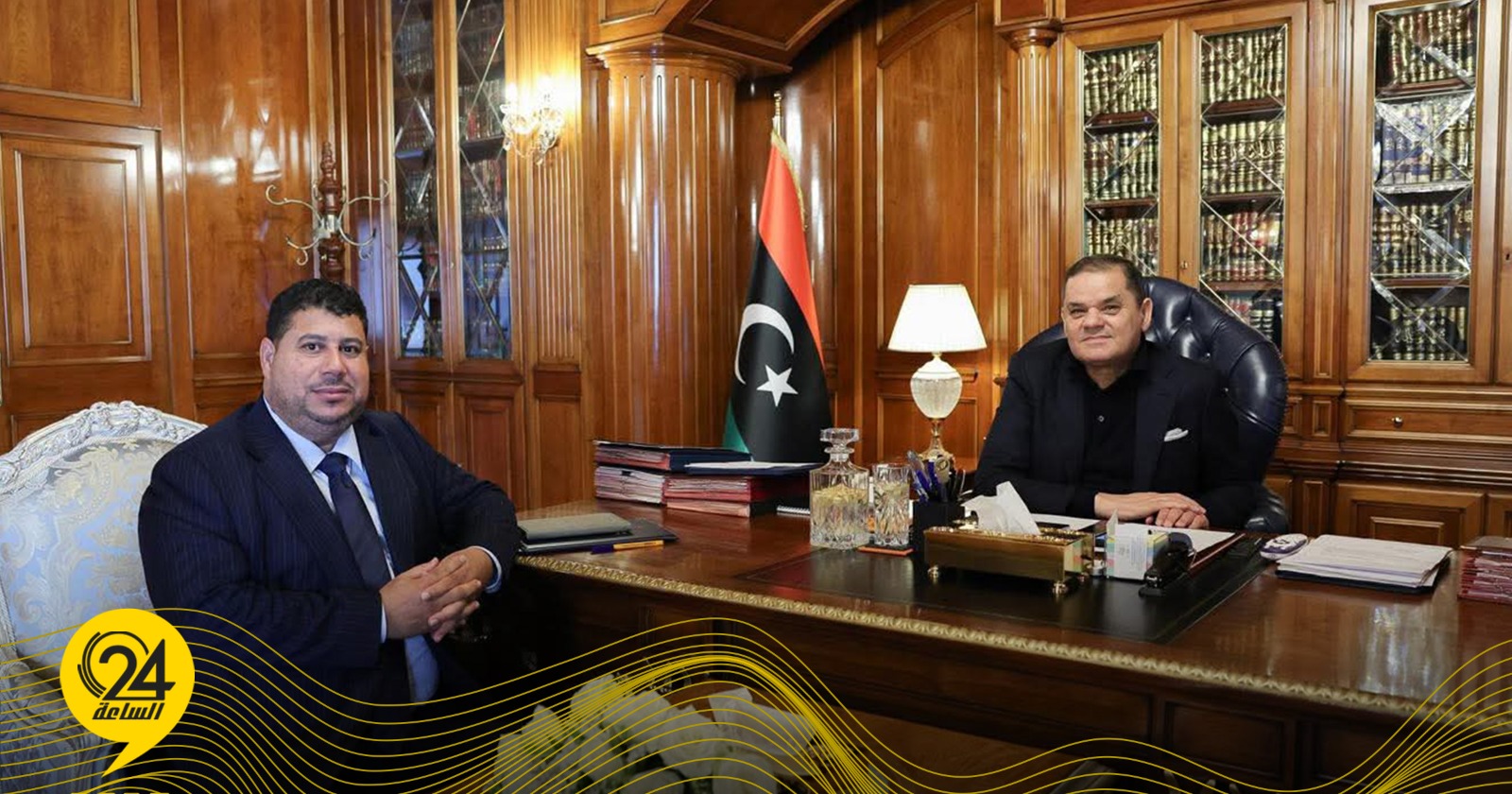 مسعود لـ«الدبيبة»: إحالة إيرادات النفط عن فبراير بالكامل إلى الخزانة العامة. #الساعة24 