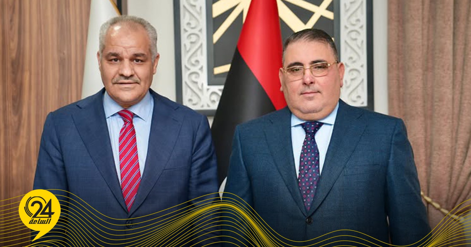 المصرف المركزي: عيسى ناقش مع "وزير مالية الدبيبة" إعادة رسم السياسة المالية. #الساعة24 