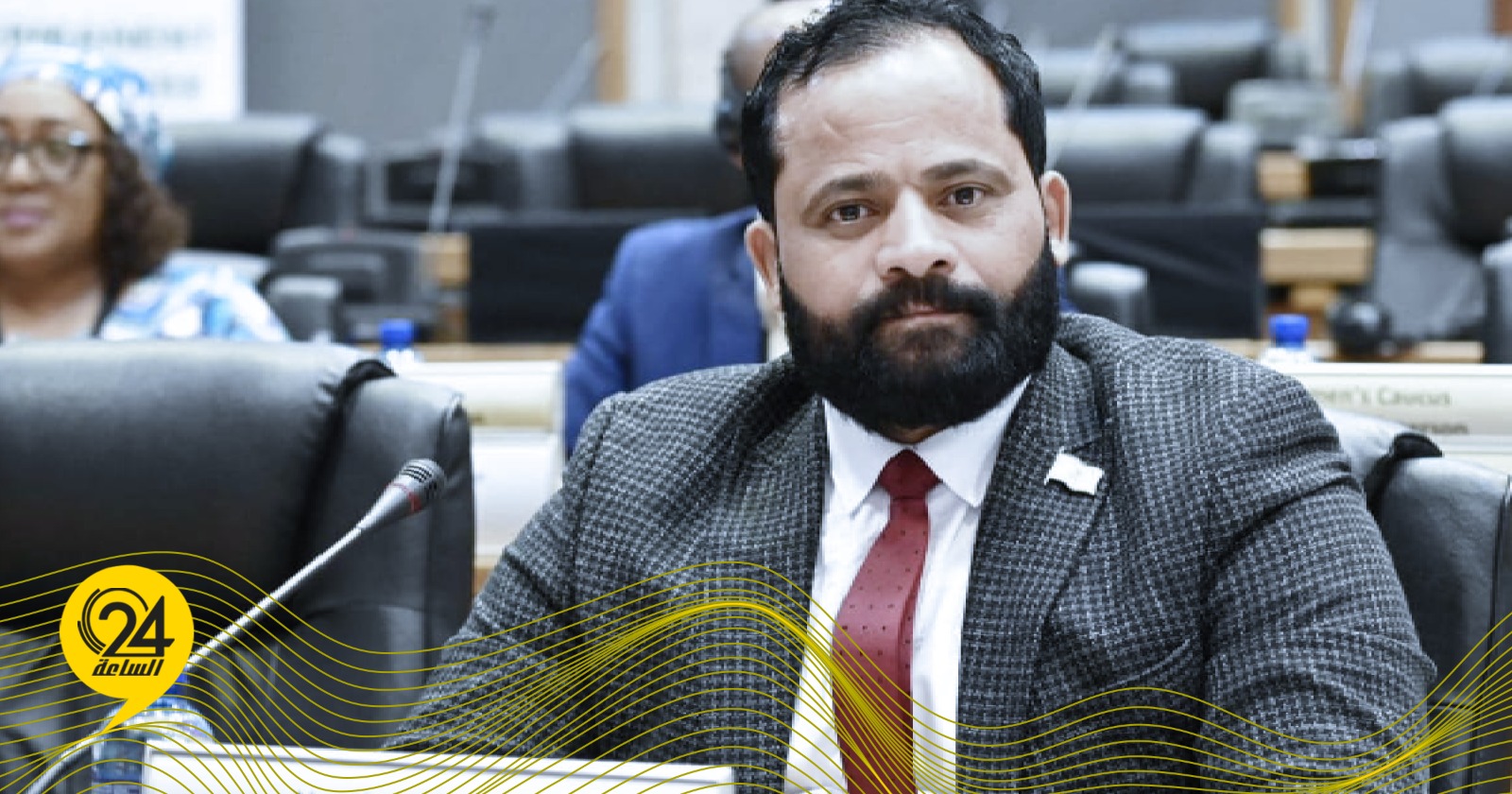 الفاخري يترشح لرئاسة البرلمان الإفريقي