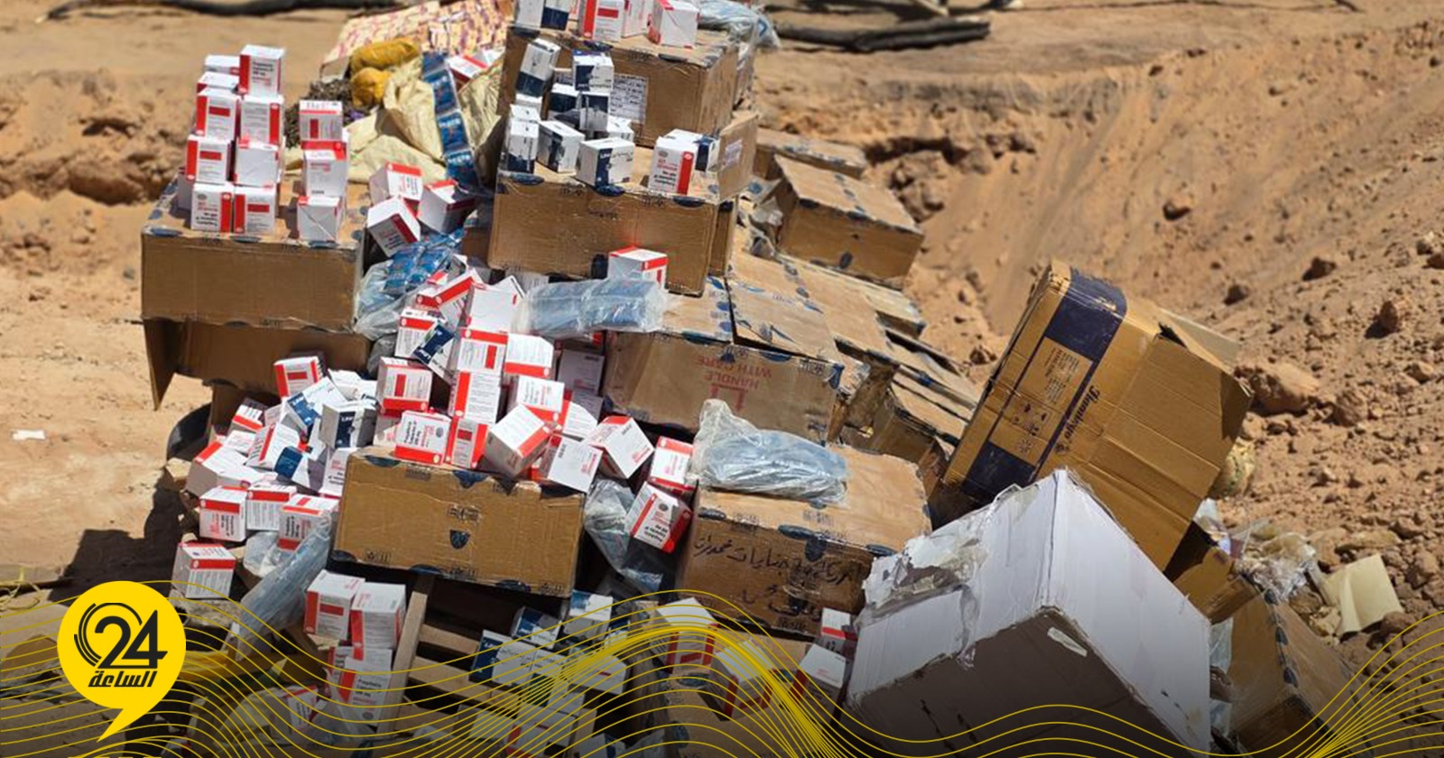 بالتفاصيل.. إعدام حشيش وكوكايين وهيروين وأقراص مخدرة في سبها بقيمة 30 مليون