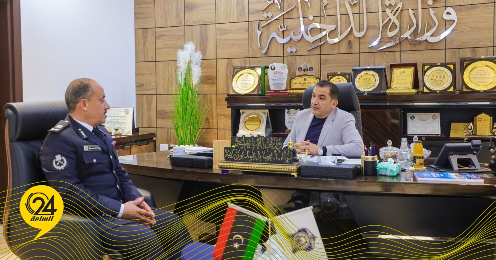 ليبيا – أبو زريبة يوافق على مقترح قبول خريجات ​​الجامعات في وزارة الداخلية.