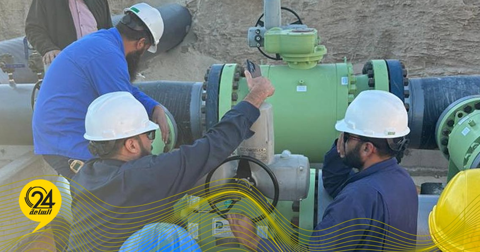 سليمان: ربط خط الغاز من حقل 103 مع خط 36B يُعد إنجازًا استراتيجيًا