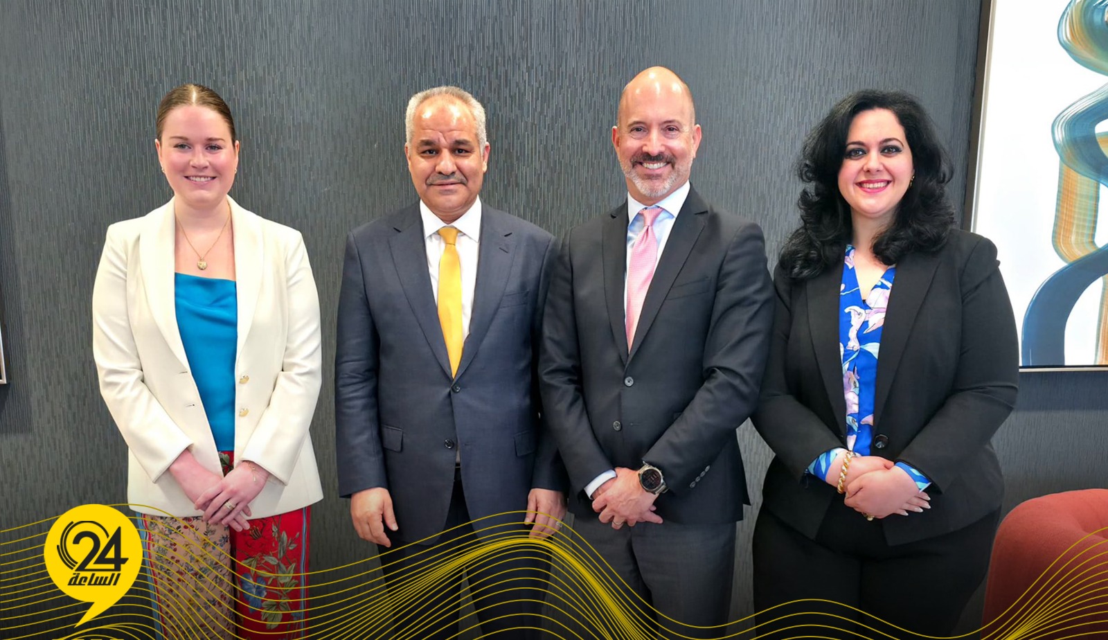 مُحافظ المركزي يبحث مع الشركات الأمريكية عودة الاستثمار إلى ليبيا