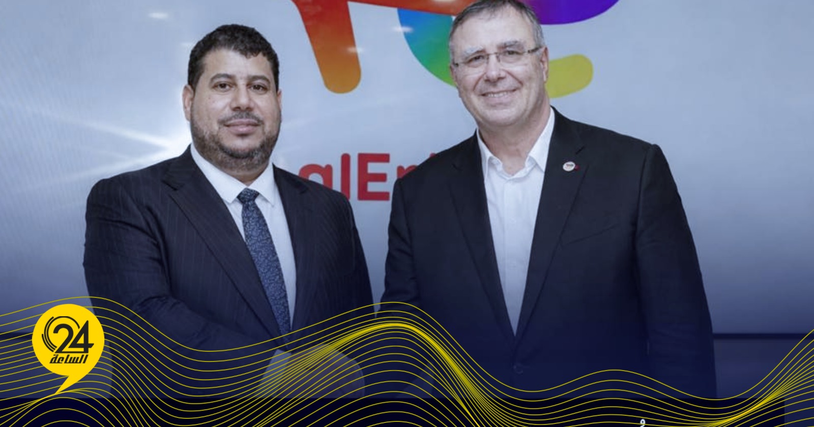 مؤسسة النفط تبحث مع “توتال” فرص استكشاف آفاق استثمارية جديدة